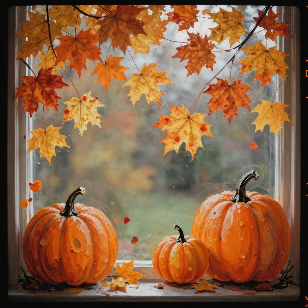 Holiday window decoration